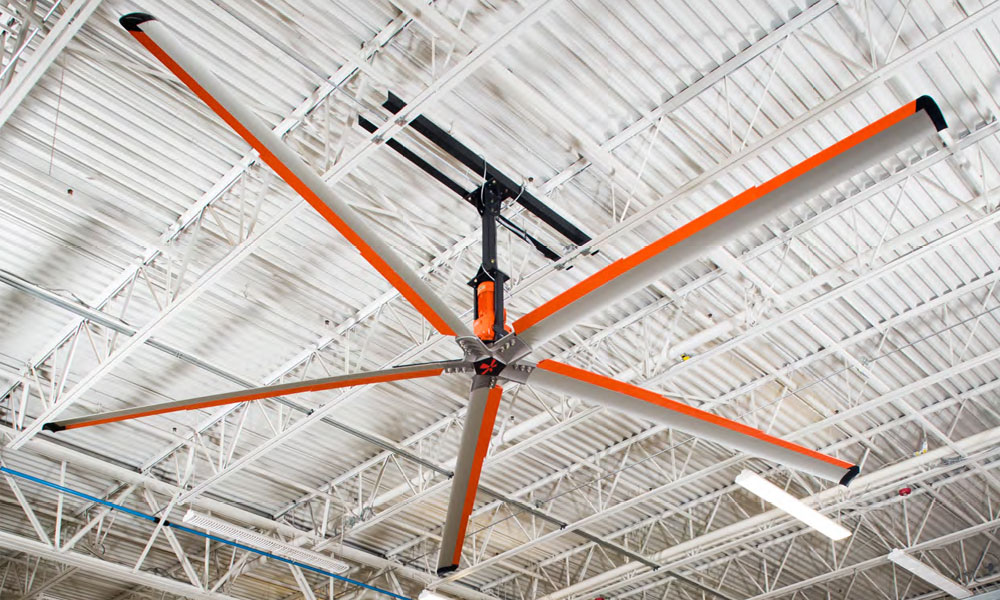 'Go Fan Yourself Fans' are right at home in warehouses and manufacturing facilities. 